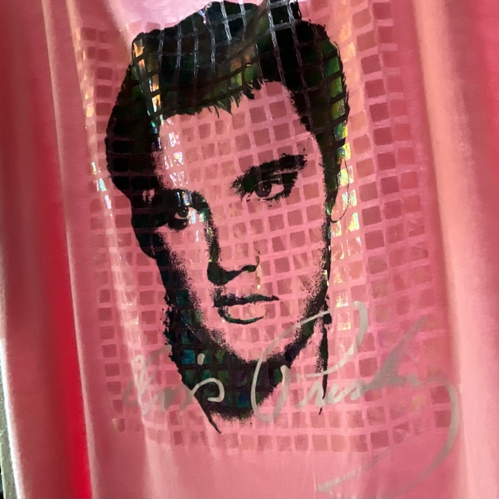 Limited Edition Elvis Prismatic Graphic Loose Tee - Picture 4 of 6